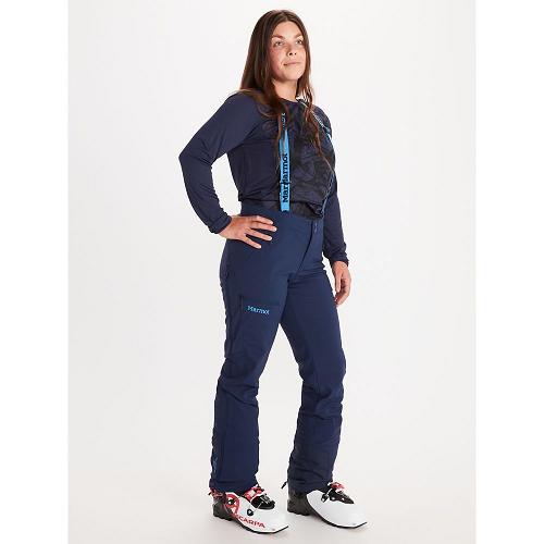 Marmot Pro Tour Pants - Womens Softshell Pants Navy CA3759168 Canada